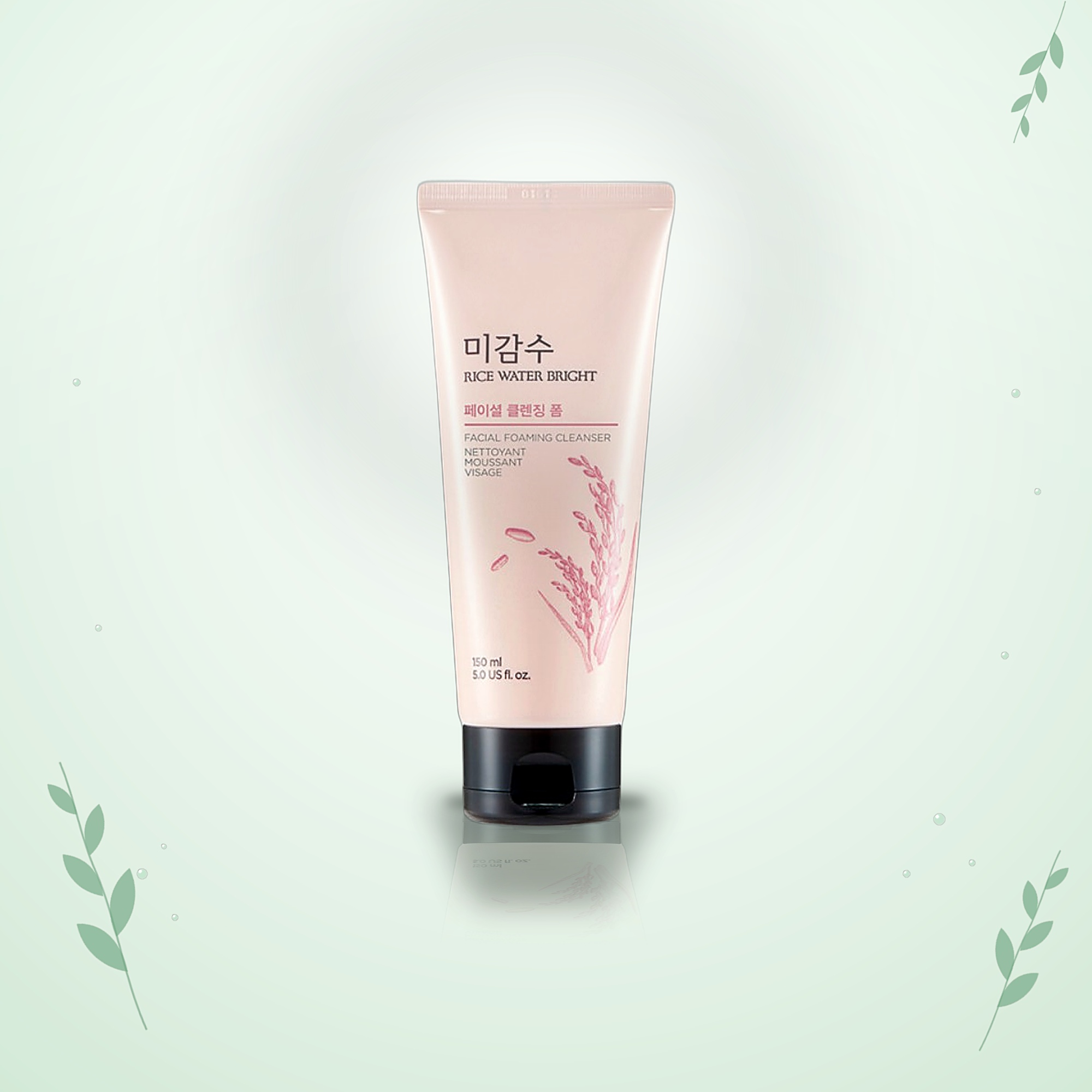 The Face Shop Rice Water Bright Cleansing Foam (150ml)